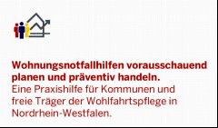 Vorschaubild 2: Wohnungsnotfallhilfen vorausschauend planen und präventiv handeln.