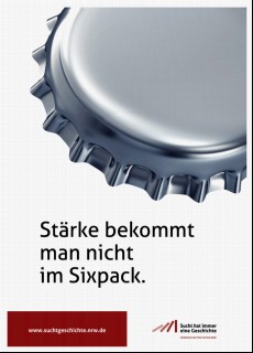 Vorschaubild 1: Stärke  bekommt man nicht im Sixpack.