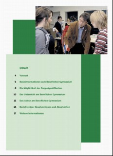 Vorschaubild 2: Das Berufliche Gymnasium in Nordrhein-Westfalen. Informationen für Schülerinnen und Schüler.