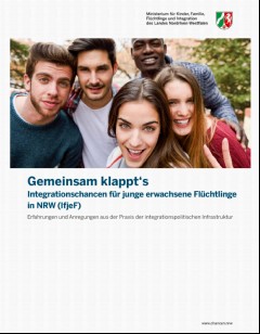 Vorschaubild 1: Gemeinsam klappt'sIntegrationschancen für junge erwachsene Flüchtlinge in NRW (Ifjef)