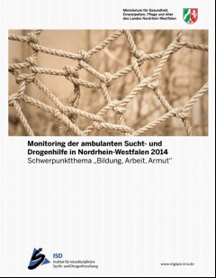 Vorschaubild 1: Monitoring der ambulanten Sucht- und Drogenhilfe in Nordrhein-Westfalen 2014