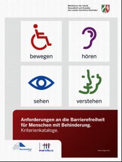 Vorschaubild 1: Anforderungen an die Barrierefreiheit für Menschen mit Behinderung.